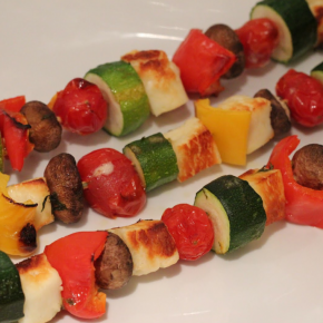 Halloumi Kebabs Halloumi Kebabs
