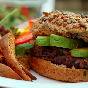 Chili and Lime Black Bean Burgers Chili and Lime Black Bean Burgers