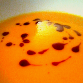 Pumpkin, ginger & apple soup Pumpkin, ginger & apple soup