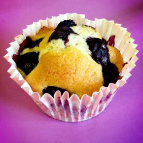 Blueberry and lemon muffins Blueberry and lemon muffins