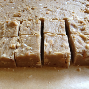 Salted peanut butter fudge Salted peanut butter fudge