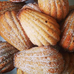 Cinnamon madeleines Cinnamon madeleines