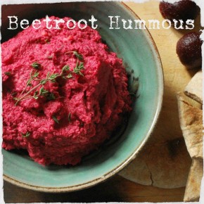 Beetroot Hummous Beetroot Hummous