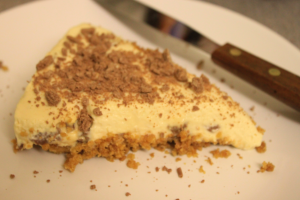 Crunchie cheesecake