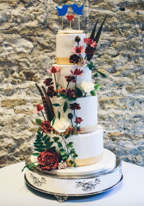Our amazing wedding cake by Little Bear Cakery, photo by Mister Phill