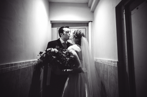 A quiet moment after the ceremony. Photo by Mister Phill.