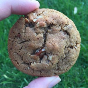 Pecan raisin cookies