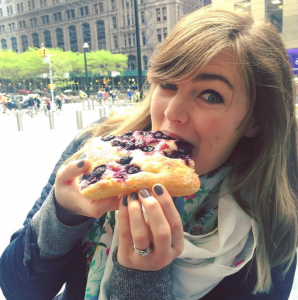 Blueberry foccacia from Eataly