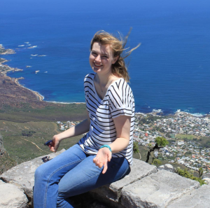 View of Camps Bay from the top of Table Mountain