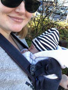 Out and about in the sling